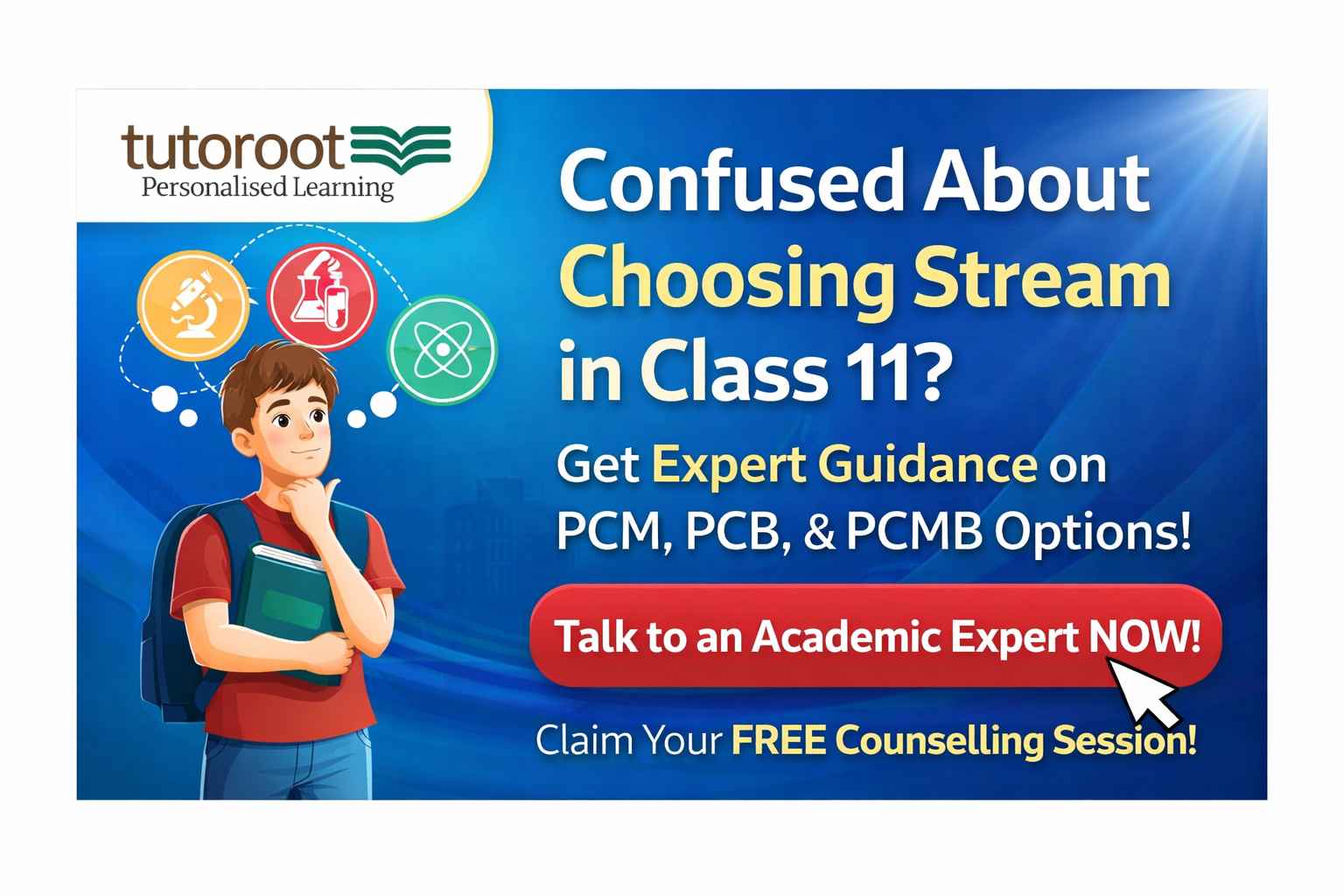 Get expert help to choose the right stream & career path after Class 10