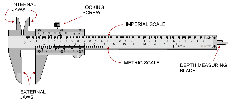 Vernier Callipers - ABM Tools