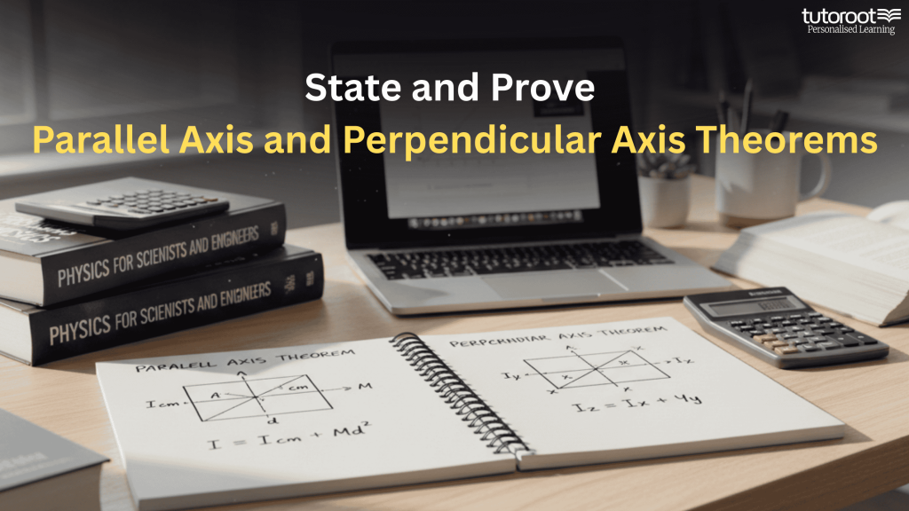 Parallel, Perpendicular Axis Theorem - Derivation, Applications