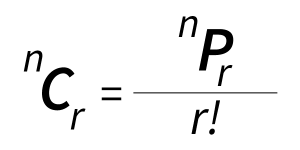 permutation and Combination Formula