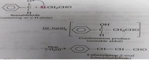 aldol condensation example