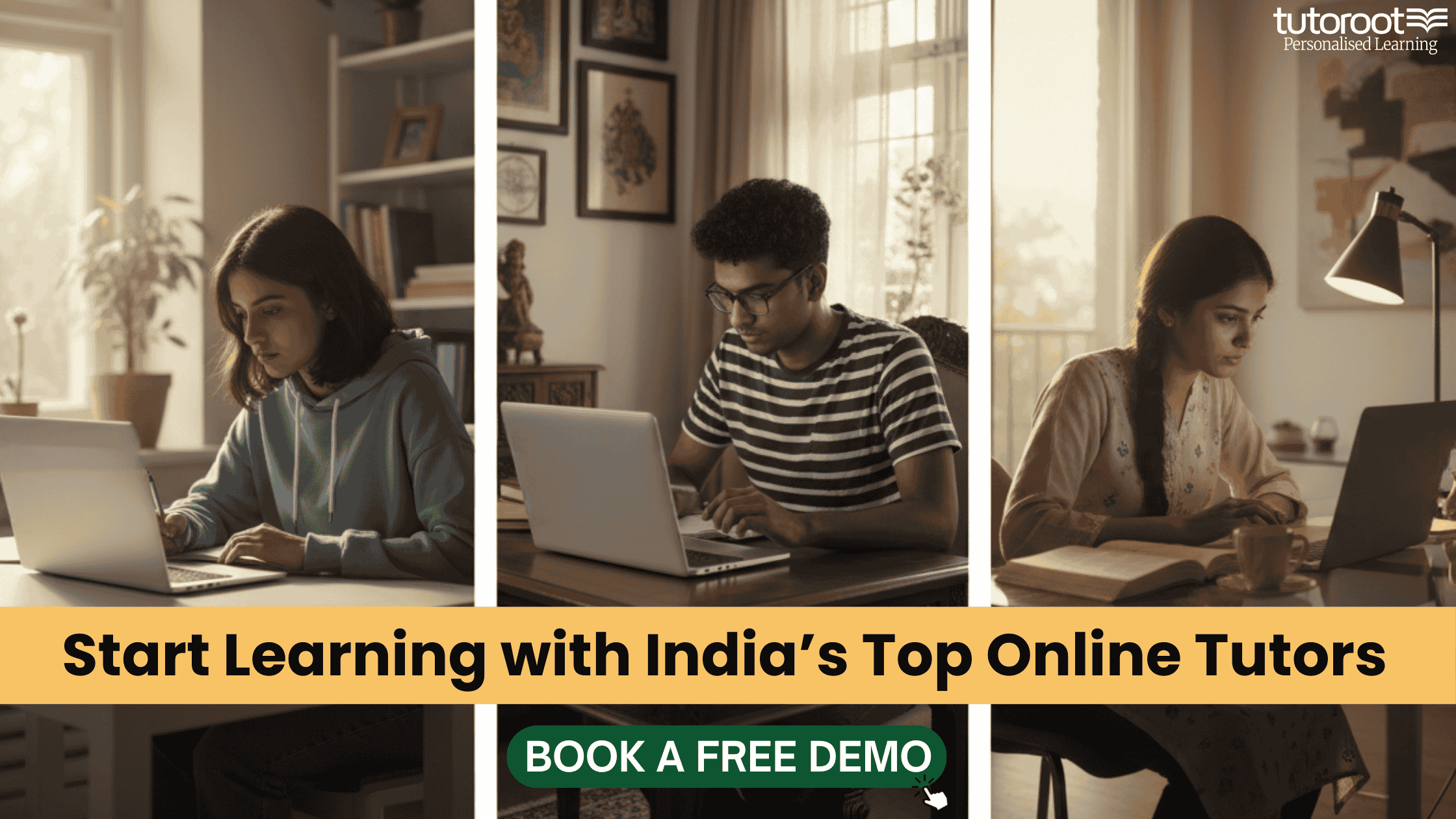 book free demo for online tuition with top tutors in India
