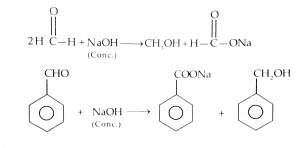 Cannizzaro Reaction Chemical Equation