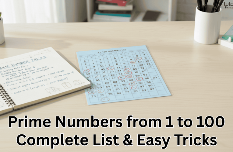 Prime Numbers from 1 to 100: Complete List & Easy Tricks