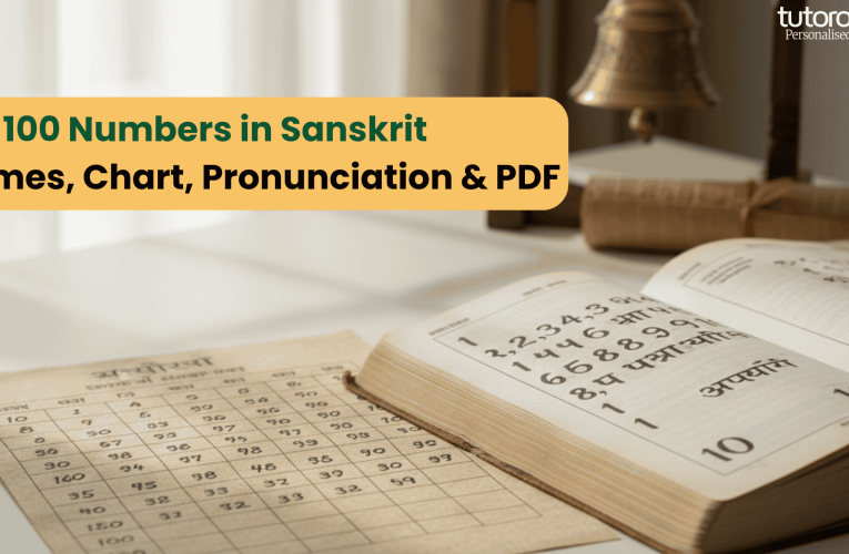 1 to 100 Numbers in Sanskrit – Names, Chart, Pronunciation & PDF