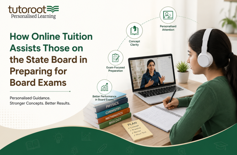 How Online Tuition Assists Those on the State Board in Preparing for Board Exams