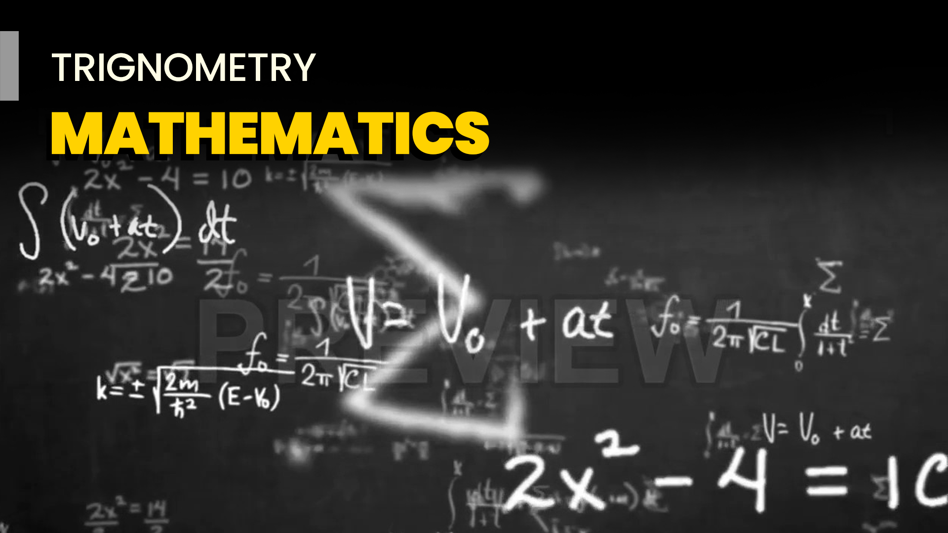 Maths Trignometry